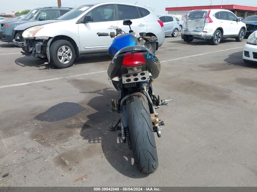 2007 Kawasaki Ex650 A VIN: JKAEXEA1X7A029865 Lot: 39542048