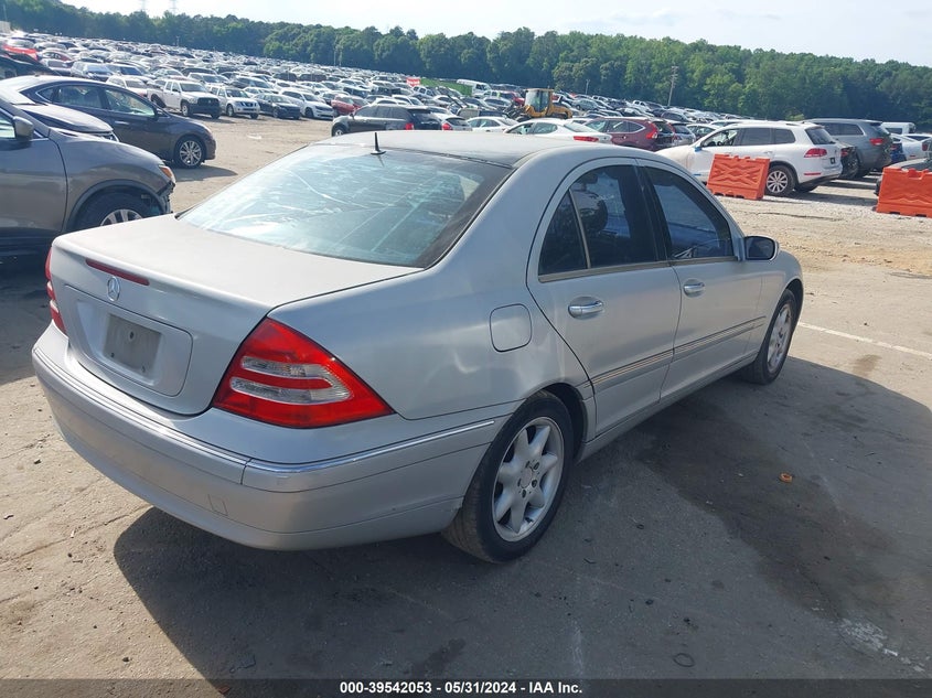2002 Mercedes-Benz C 240 VIN: WDBRF61J72F214563 Lot: 39542053