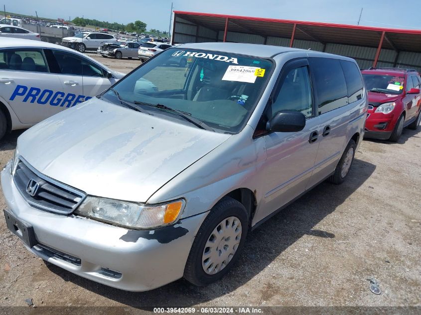 2003 Honda Odyssey Lx VIN: 5FNRL18563B119715 Lot: 39542069