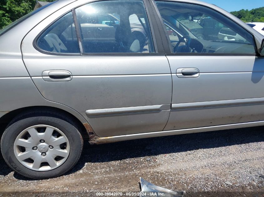 2001 Nissan Sentra Gxe VIN: 3N1CB51D61L452256 Lot: 39542070