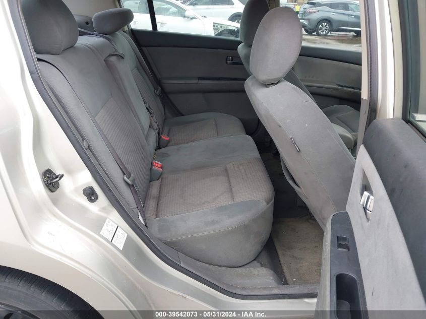 2008 Nissan Sentra 2.0S VIN: 3N1AB61E68L625550 Lot: 39542073