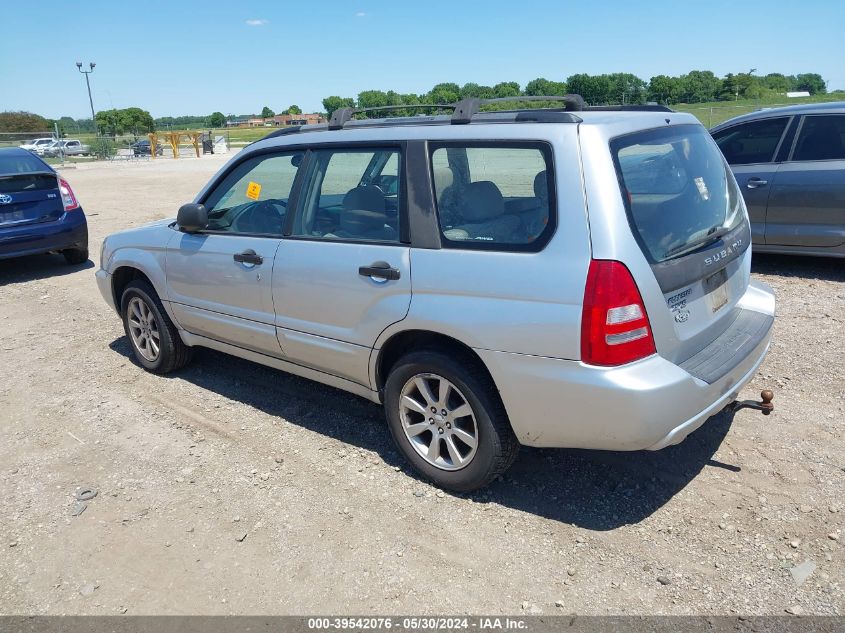 2005 Subaru Forester 2.5Xs VIN: JF1SG65685G713379 Lot: 39542076