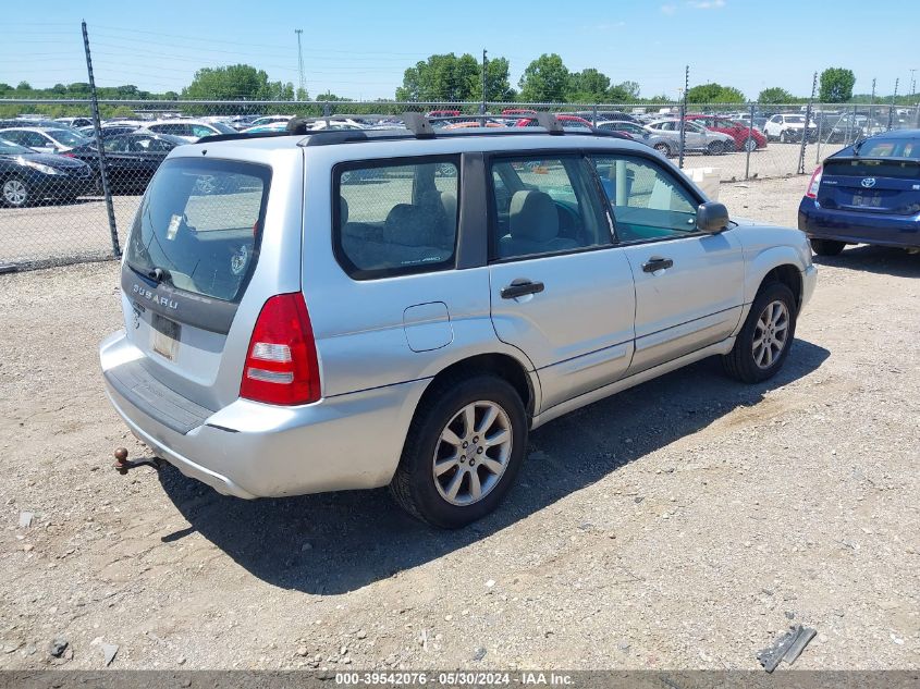 2005 Subaru Forester 2.5Xs VIN: JF1SG65685G713379 Lot: 39542076