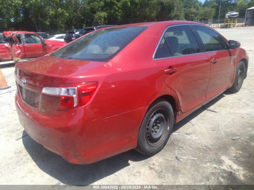 2012 Toyota Camry L VIN: 4T4BF1FK9CR258523 Lot: 39542082