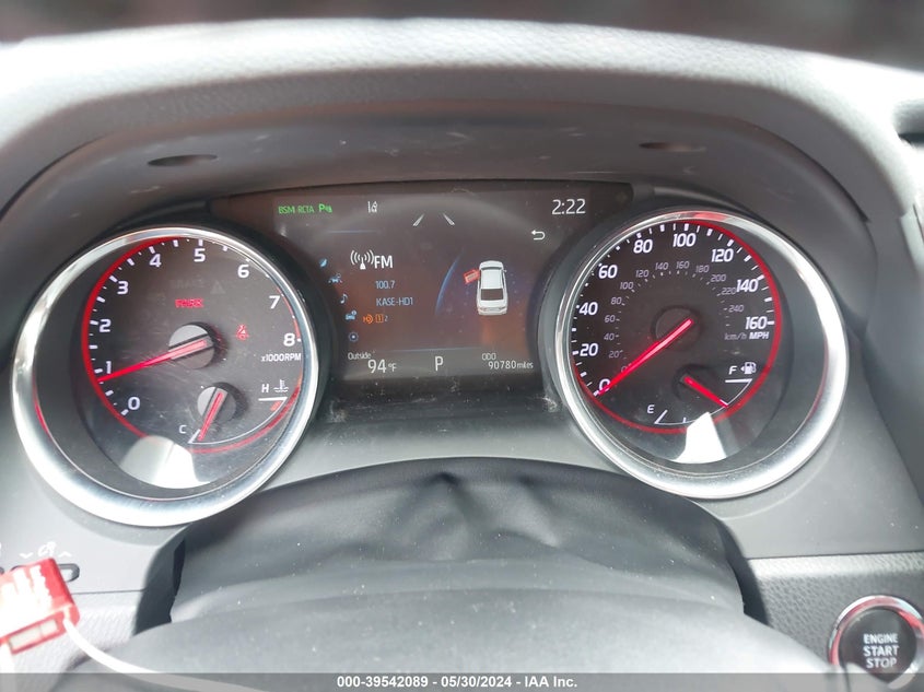 2019 TOYOTA CAMRY XSE - 4T1B61HK5KU263787