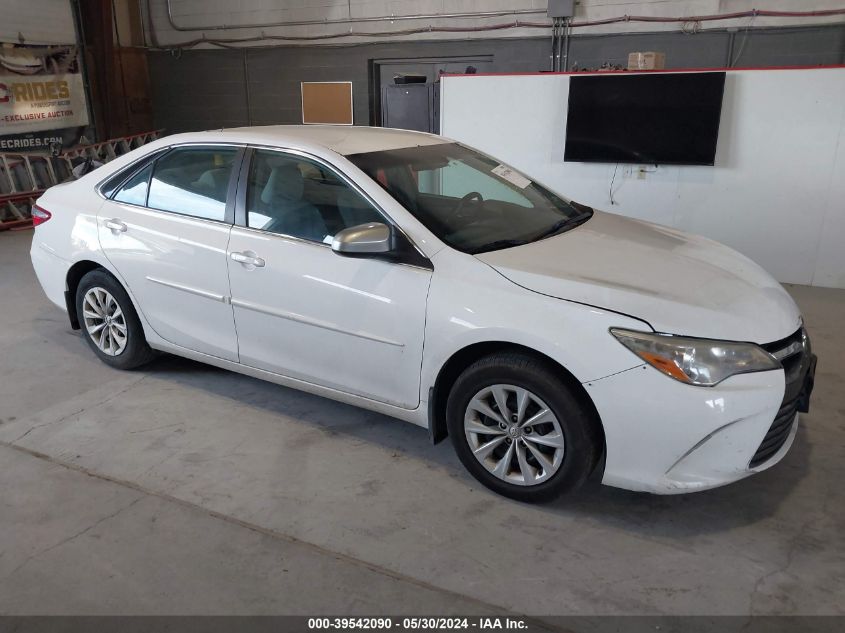 2016 Toyota Camry Le VIN: 4T4BF1FK7GR569499 Lot: 39542090