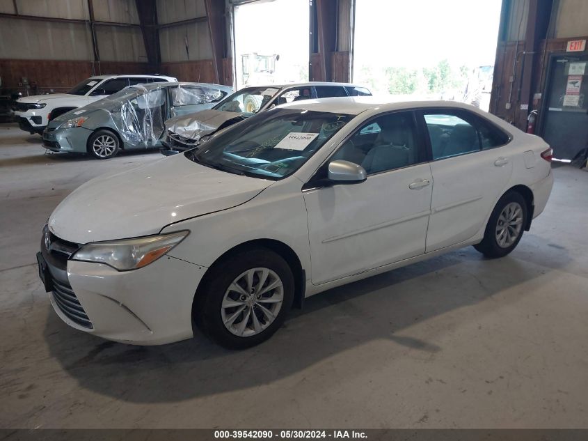 2016 Toyota Camry Le VIN: 4T4BF1FK7GR569499 Lot: 39542090