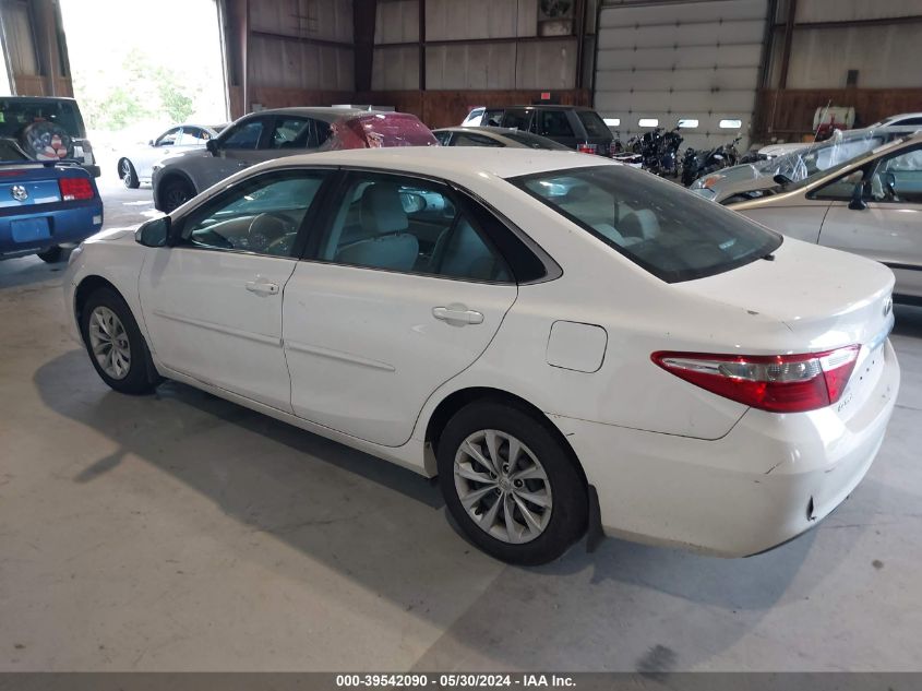 2016 Toyota Camry Le VIN: 4T4BF1FK7GR569499 Lot: 39542090