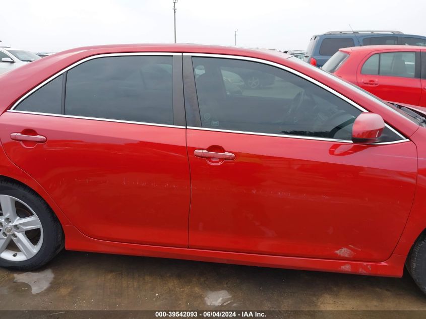 2012 Toyota Camry Se VIN: 4T1BF1FK4CU625614 Lot: 39542093