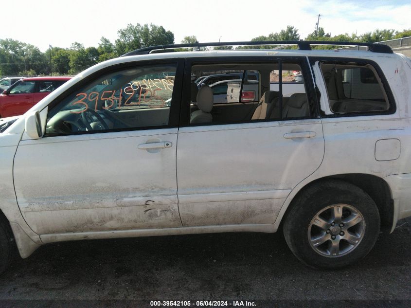 2005 Toyota Highlander V6 VIN: JTEEP21A150118548 Lot: 39542105