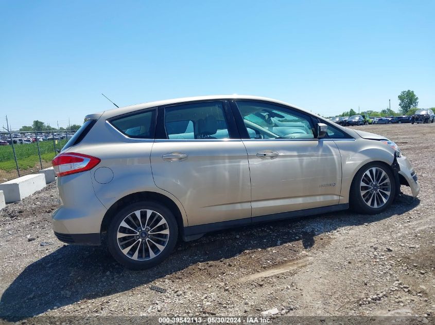 2017 Ford C-Max Hybrid Titanium VIN: 1FADP5DU1HL109249 Lot: 39542113