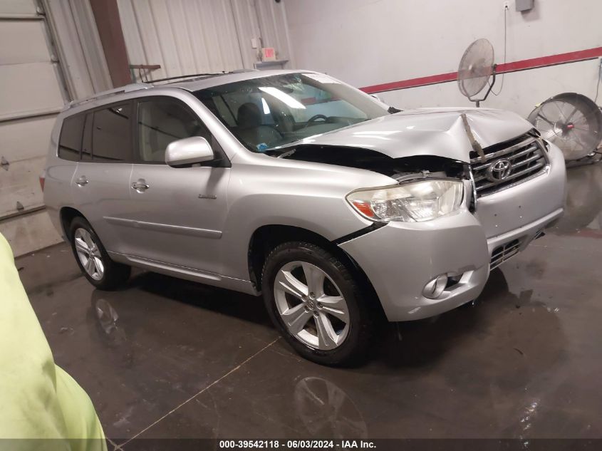 2010 Toyota Highlander Limited V6 VIN: JTEDK3EH5A2165670 Lot: 39542118