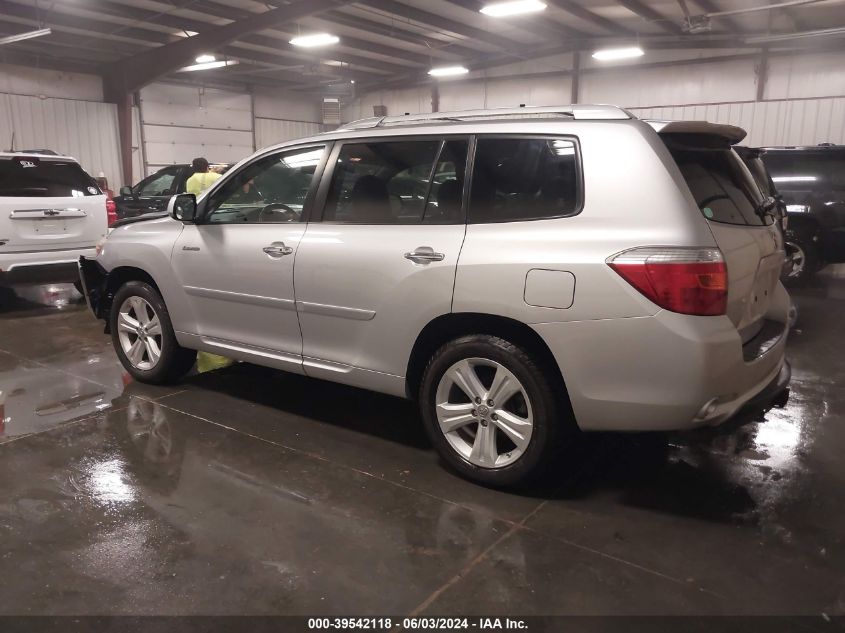 2010 Toyota Highlander Limited V6 VIN: JTEDK3EH5A2165670 Lot: 39542118