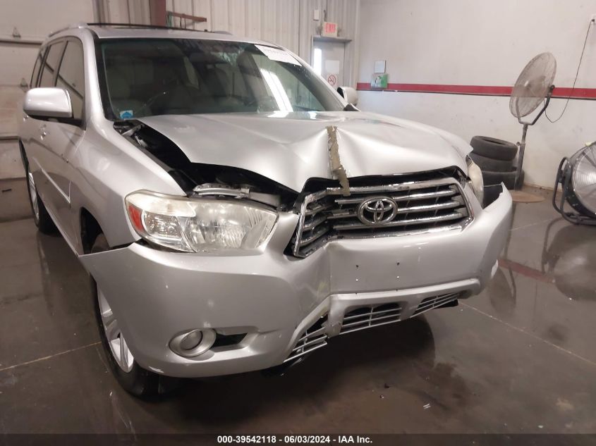 2010 Toyota Highlander Limited V6 VIN: JTEDK3EH5A2165670 Lot: 39542118