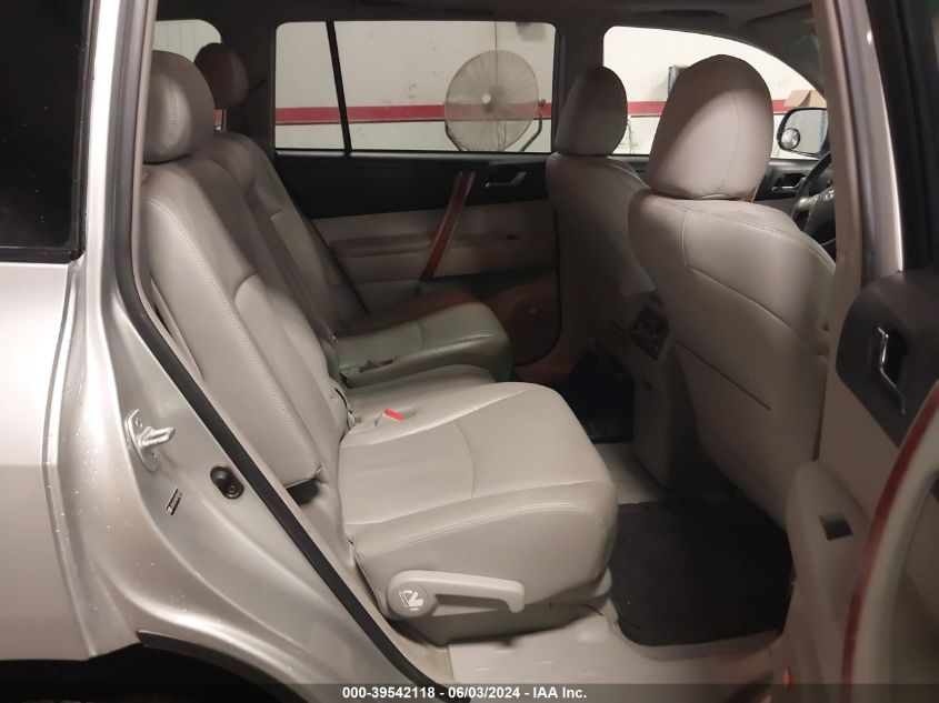 2010 Toyota Highlander Limited V6 VIN: JTEDK3EH5A2165670 Lot: 39542118