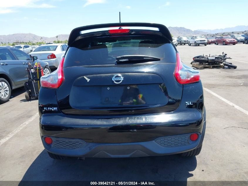 2015 Nissan Juke Sl VIN: JN8AF5MR5FT504340 Lot: 39542121