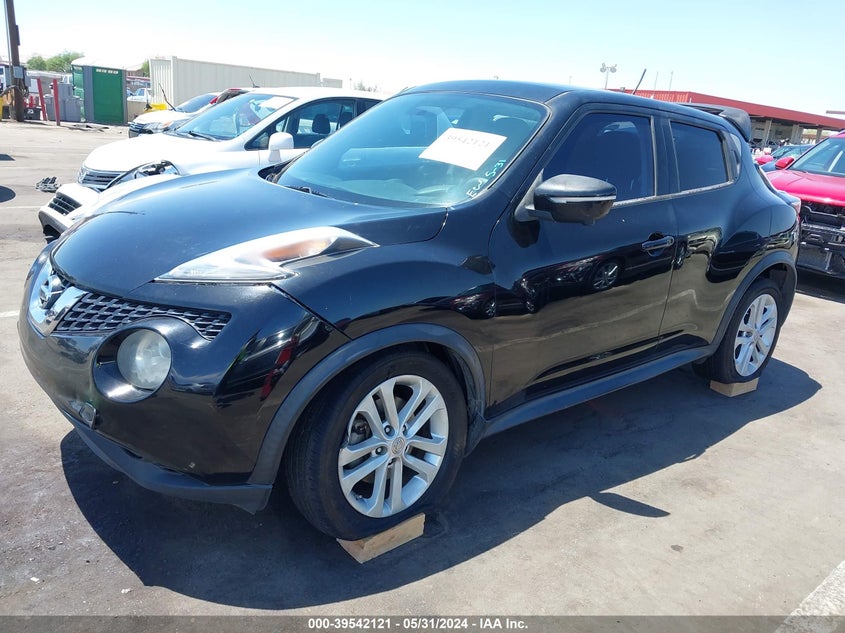 2015 Nissan Juke Sl VIN: JN8AF5MR5FT504340 Lot: 39542121