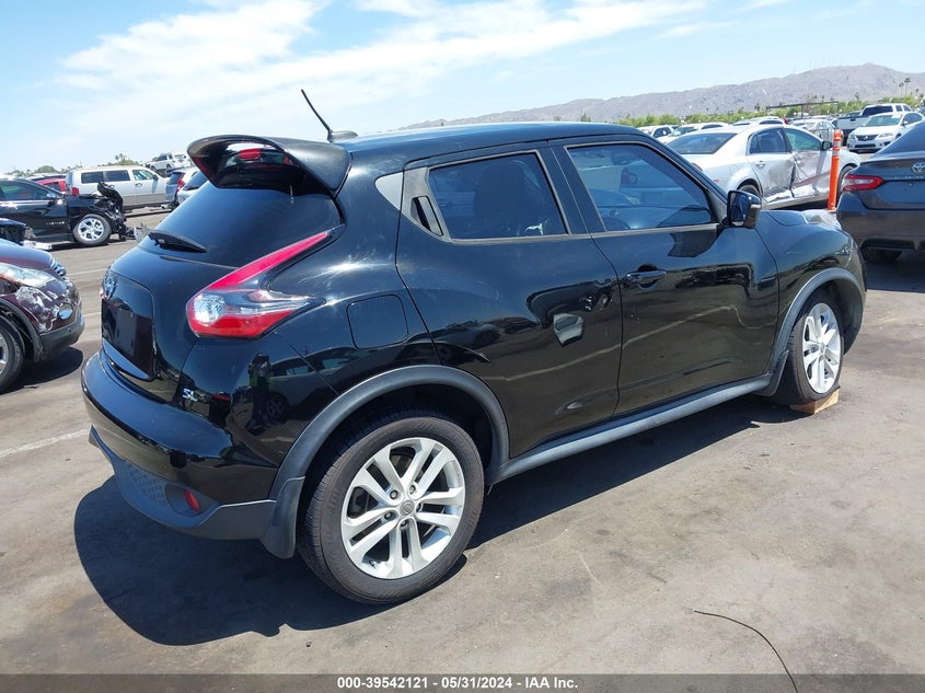 2015 Nissan Juke Sl VIN: JN8AF5MR5FT504340 Lot: 39542121