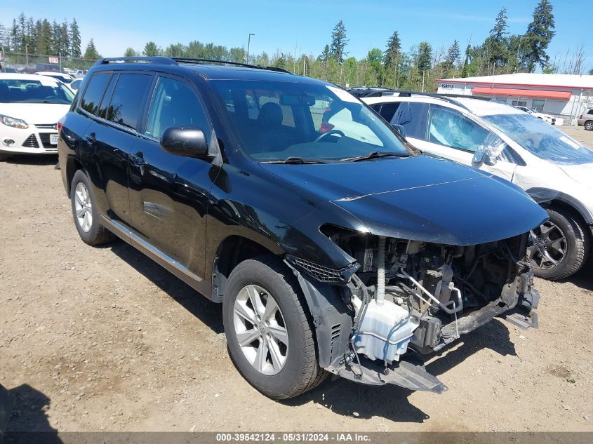 2012 Toyota Highlander Se V6 VIN: 5TDBK3EH7CS159411 Lot: 39542124