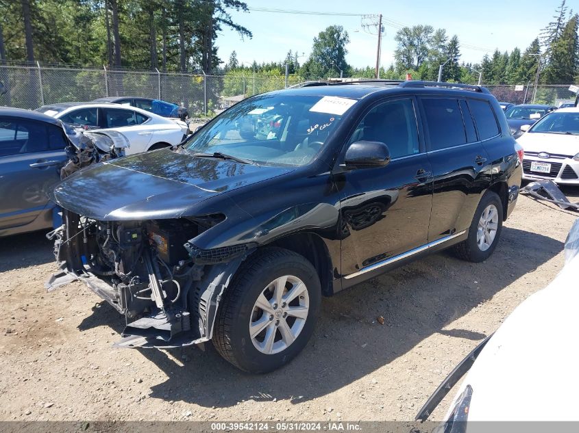 2012 Toyota Highlander Se V6 VIN: 5TDBK3EH7CS159411 Lot: 39542124