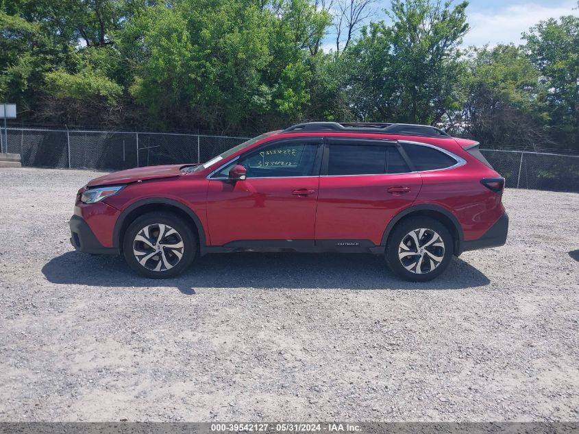 2022 Subaru Outback Limited VIN: 4S4BTANC7N3152996 Lot: 39542127