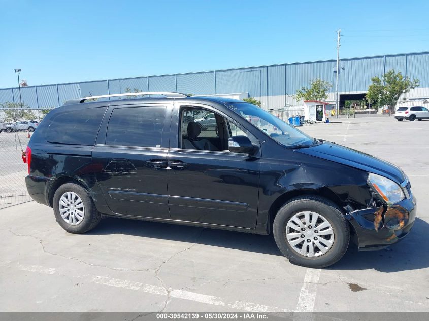 2012 Kia Sedona Lx VIN: KNDMG4C73C6441541 Lot: 39542139