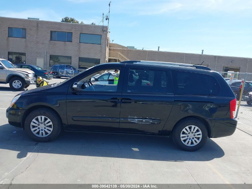 2012 Kia Sedona Lx VIN: KNDMG4C73C6441541 Lot: 39542139