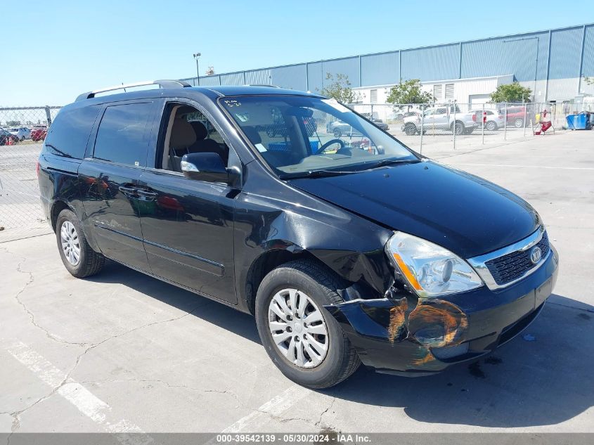 2012 Kia Sedona Lx VIN: KNDMG4C73C6441541 Lot: 39542139