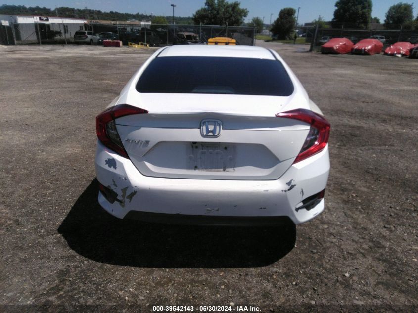 2018 Honda Civic Lx VIN: 19XFC2F50JE205522 Lot: 39542143
