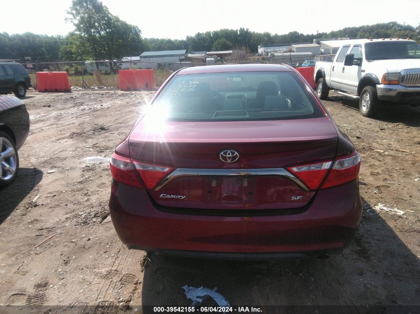 2016 Toyota Camry Se VIN: 4T1BF1FK3GU510122 Lot: 39542155