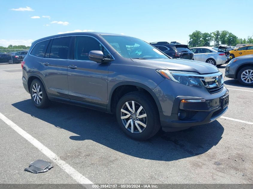 2019 Honda Pilot Ex-L VIN: 5FNYF6H5XKB018725 Lot: 39542157