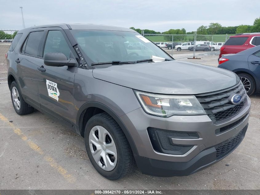 2016 Ford Explorer Police Interceptor VIN: 1FM5K8AR8GGC93431 Lot: 39542170