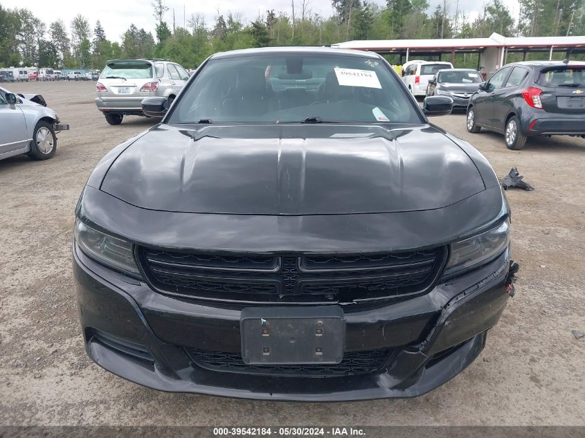 2022 Dodge Charger Sxt Rwd VIN: 2C3CDXBG8NH157223 Lot: 39542184