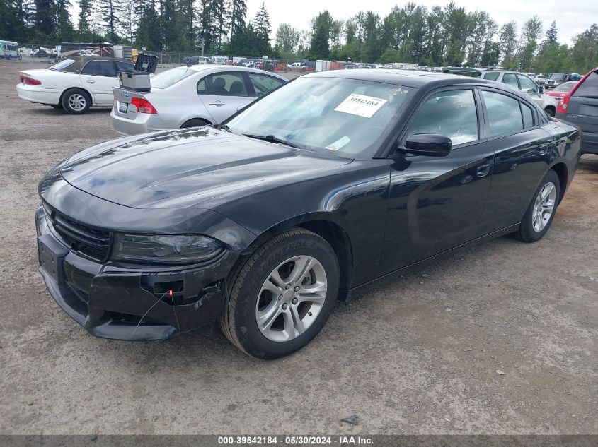 2022 Dodge Charger Sxt Rwd VIN: 2C3CDXBG8NH157223 Lot: 39542184