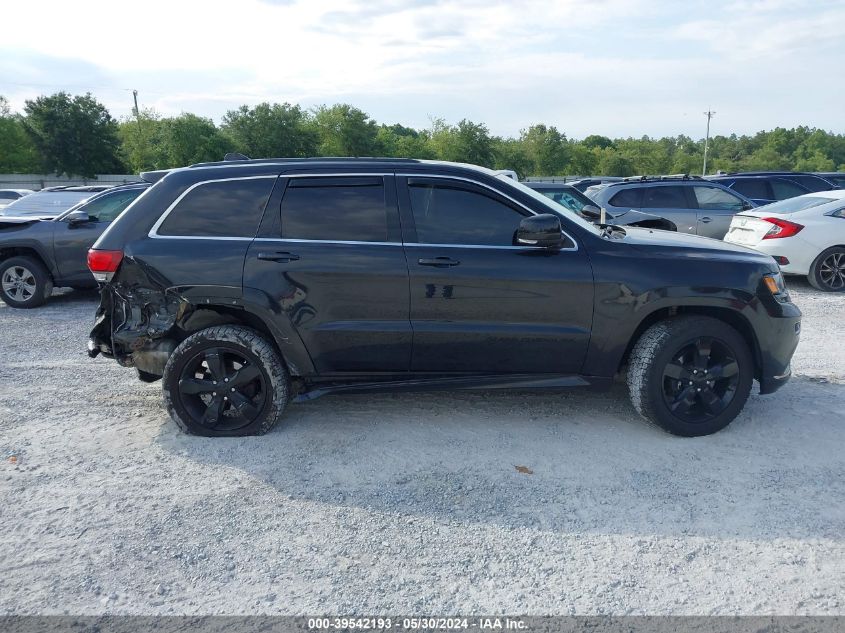 2016 Jeep Grand Cherokee Overland VIN: 1C4RJFCG6GC404431 Lot: 39542193