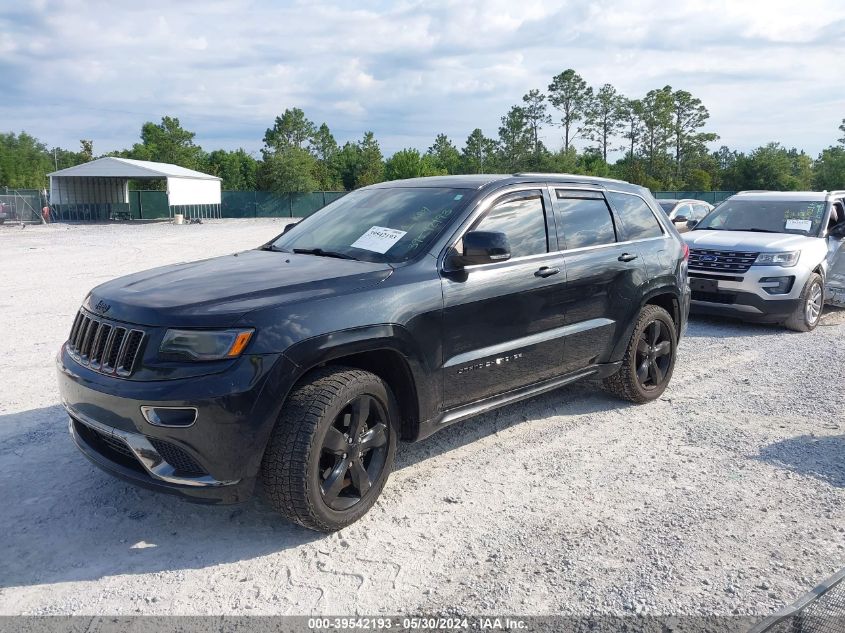 2016 Jeep Grand Cherokee Overland VIN: 1C4RJFCG6GC404431 Lot: 39542193