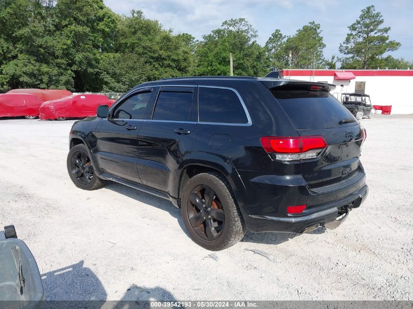 2016 Jeep Grand Cherokee Overland VIN: 1C4RJFCG6GC404431 Lot: 39542193