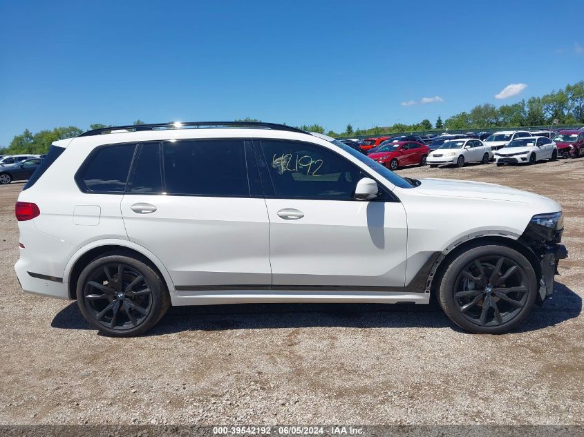 2020 BMW X7 xDrive40I VIN: 5UXCW2C04L9A00748 Lot: 39542192