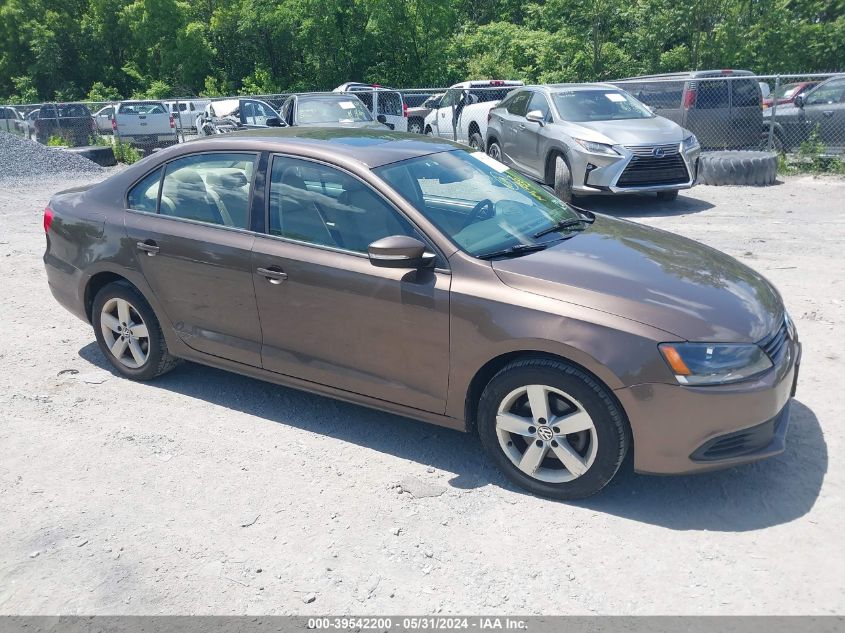 2012 Volkswagen Jetta 2.0L Tdi VIN: 3VWLL7AJ8CM010973 Lot: 39542200