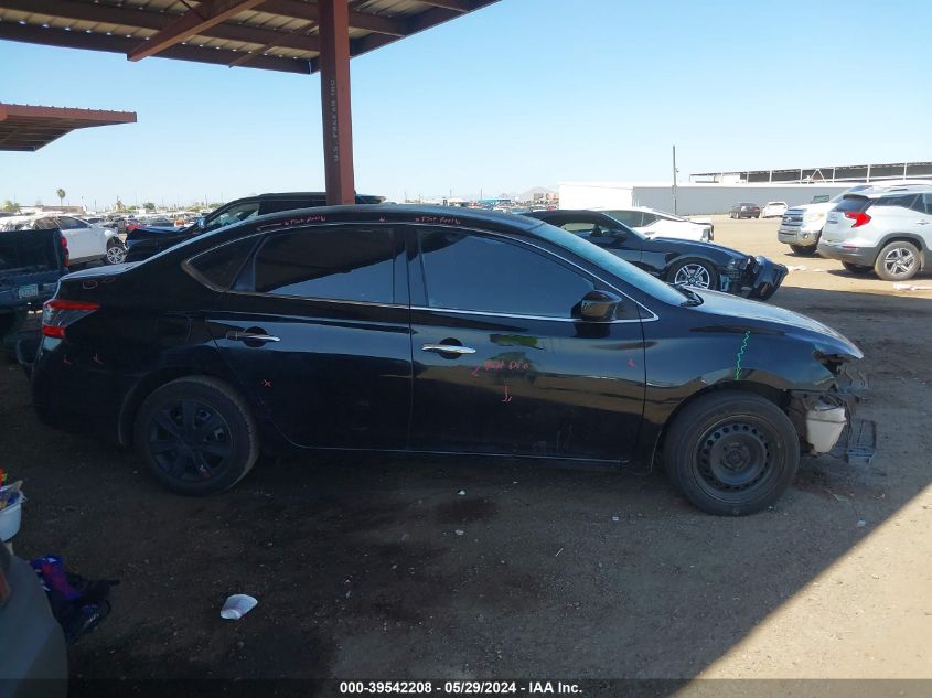 2014 Nissan Sentra Fe+ S/Fe+ Sv/S/Sl/Sr/Sv VIN: 3N1AB7AP6EY244576 Lot: 39542208