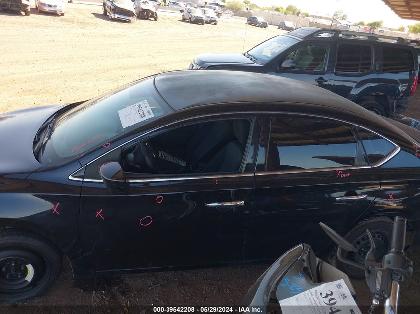 2014 Nissan Sentra Fe+ S/Fe+ Sv/S/Sl/Sr/Sv VIN: 3N1AB7AP6EY244576 Lot: 39542208