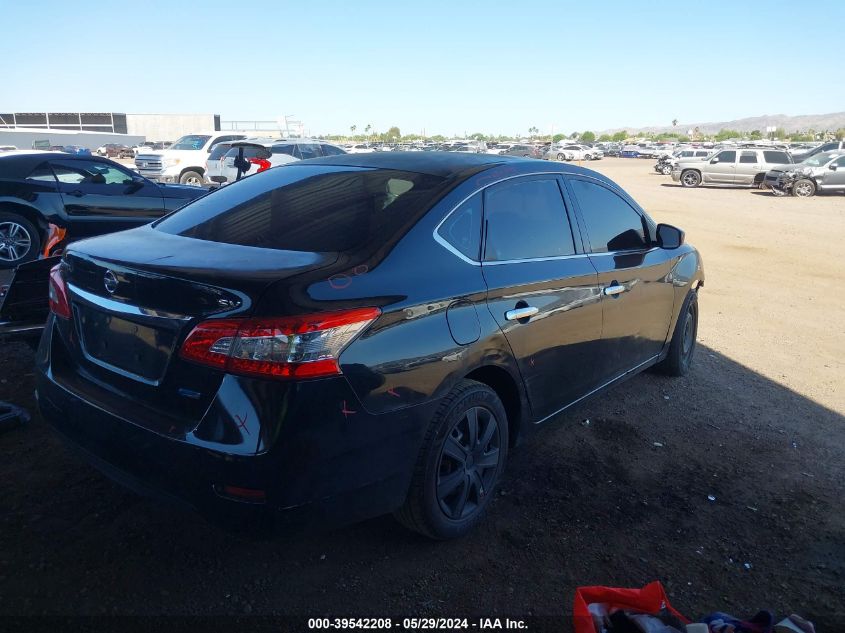 2014 Nissan Sentra Fe+ S/Fe+ Sv/S/Sl/Sr/Sv VIN: 3N1AB7AP6EY244576 Lot: 39542208