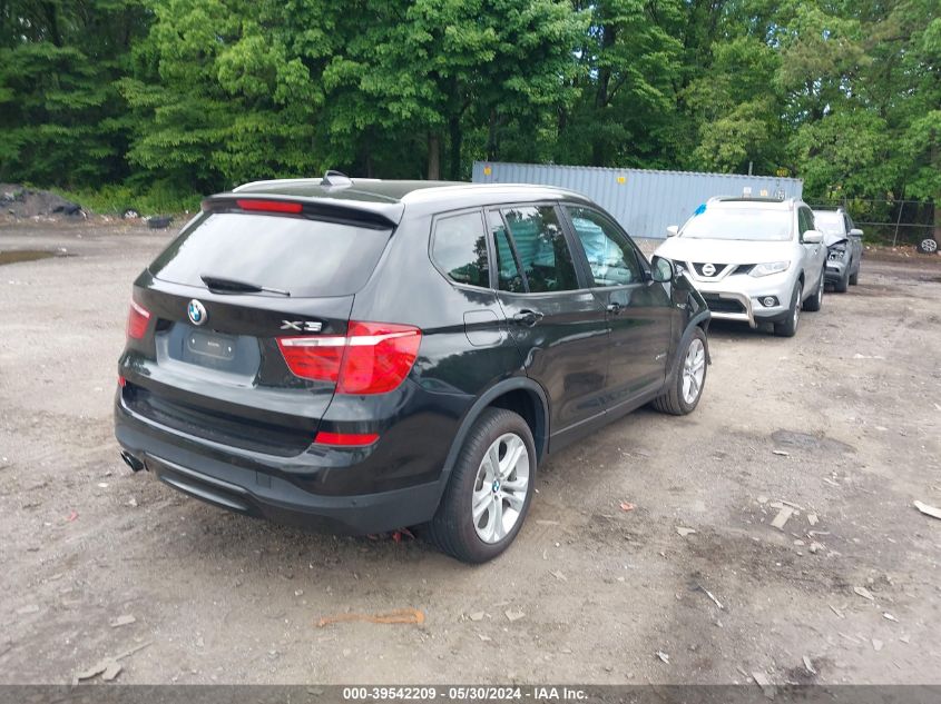 2015 BMW X3 xDrive35I VIN: 5UXWX7C54F0K31819 Lot: 39542209