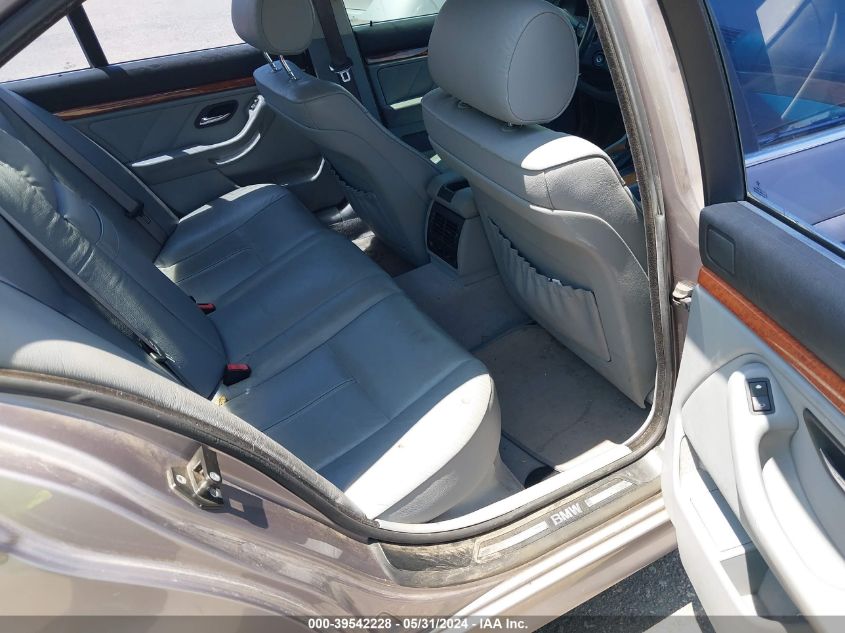 2000 BMW 528 I Automatic VIN: WBADM634XYGU27709 Lot: 39542228