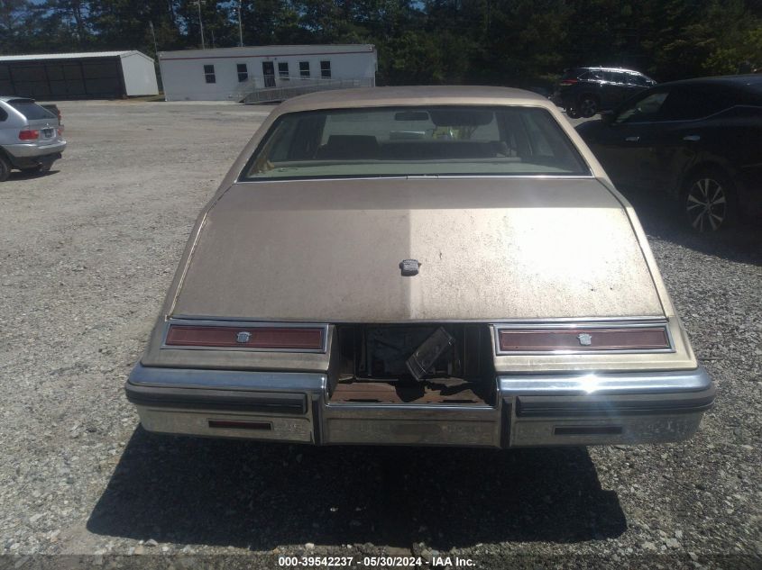 1980 Cadillac Seville VIN: 6S699AE686637 Lot: 39542237