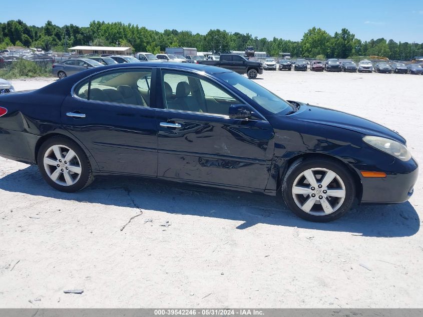 2005 Lexus Es 330 VIN: JTHBA30G155109743 Lot: 39542246