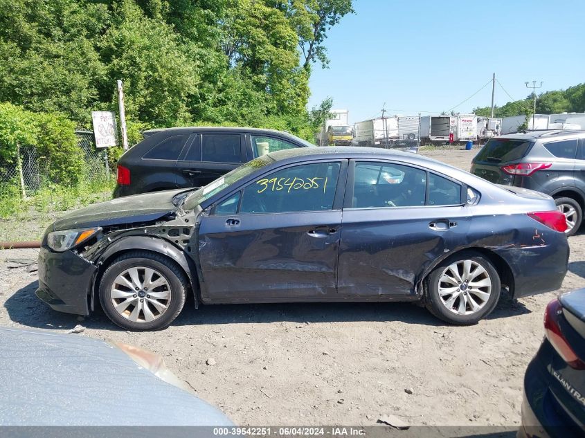 2017 Subaru Legacy 2.5I Premium VIN: 4S3BNAC6XH3054402 Lot: 39542251