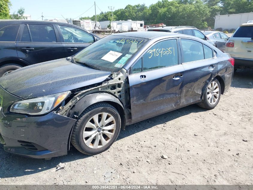 2017 Subaru Legacy 2.5I Premium VIN: 4S3BNAC6XH3054402 Lot: 39542251