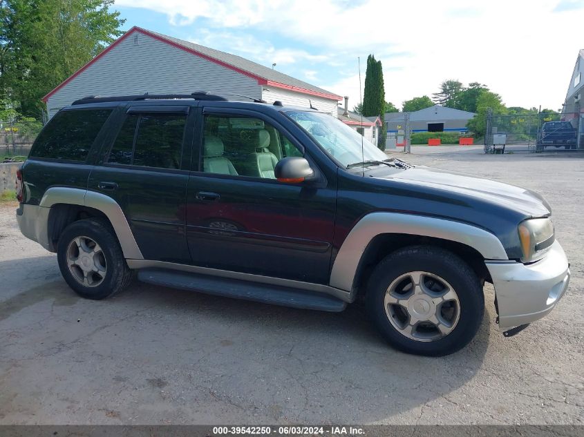 2005 Chevrolet Trailblazer Lt VIN: 1GNDT13S452328634 Lot: 39542250