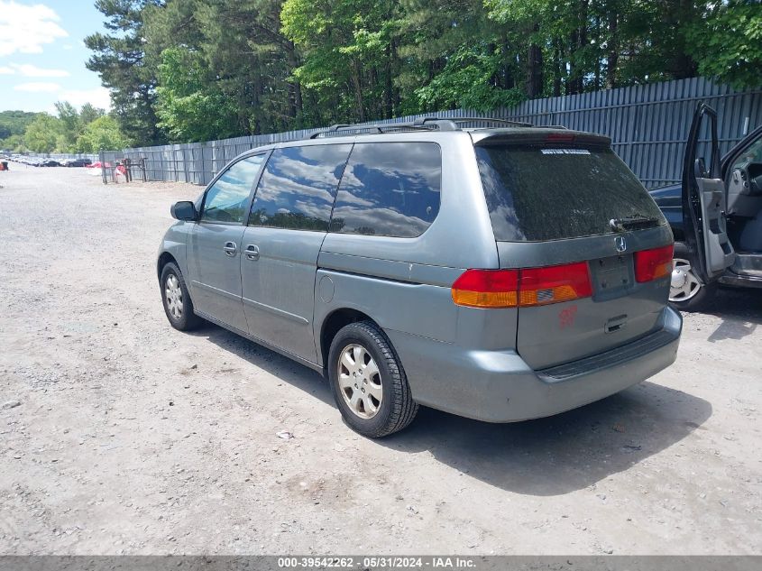 2002 Honda Odyssey Ex VIN: 5FNRL18612B018587 Lot: 39542262